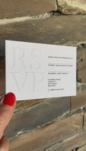 Load and play video in Gallery viewer, 3. Rock Embossed | RSVP
