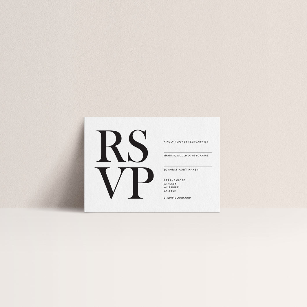 3. Rock | RSVP