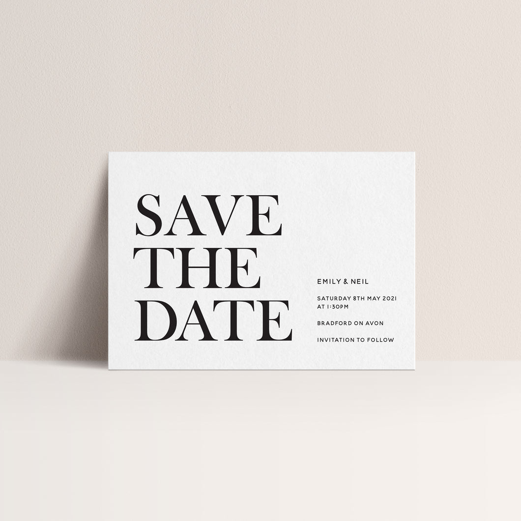 1. Rock | Save the Date