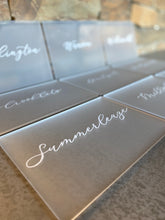 Load image into Gallery viewer, Bespoke A5 Frosted Sign | Hand Painted
