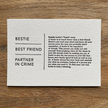 Load image into Gallery viewer, Definition Bestie | Definition Print
